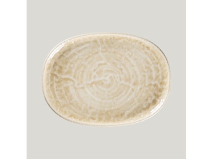 Krush talíř oválný 28 × 20,5 cm, béžový