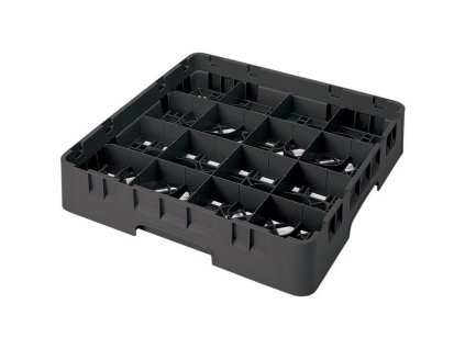 Koš Camrack 16 pozic, výška sklenice 30 cm - Černá