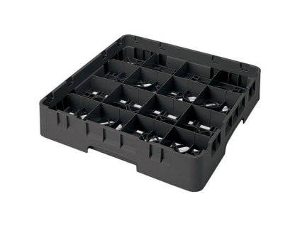 Koš Camrack 16 pozic, výška sklenice 32 cm - Černá