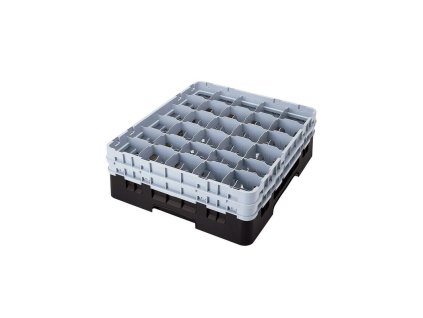 Koš Camrack 30 pozic, výška sklenice 25,8 cm - Černá