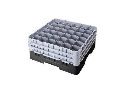 Koš Camrack 36 pozic, výška sklenice 27,8 cm - Černá