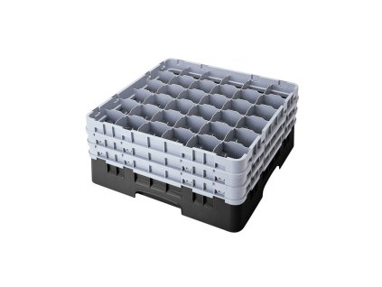 Koš Camrack 36 pozic, výška sklenice 25,8 cm - Černá