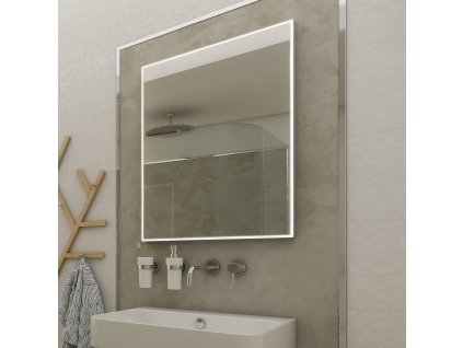 LED zrcadlo 500x700 se dvěma dotykovými senzory