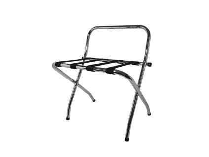 Kovový kufrbox Ashton s opěrkou Corby - Chromový