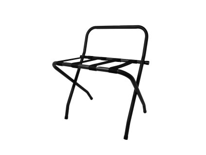 Kovový kufrbox Ashton s opěrkou Corby - černý