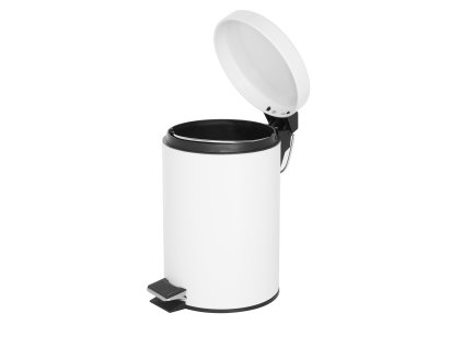Odpadkový koš nášlapný Croft Corby 3l Bílý
