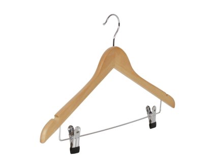 Klasické ramínko s klipsy 44 cm Corby