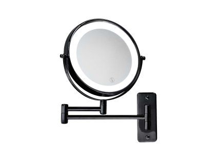 Zrcátko Winchester Corby nástěnné LED - černé
