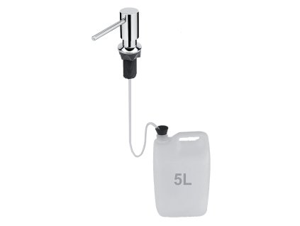 Dávkovač tekutého mýdla nebo dez. gelu pr. pumpy 35mm