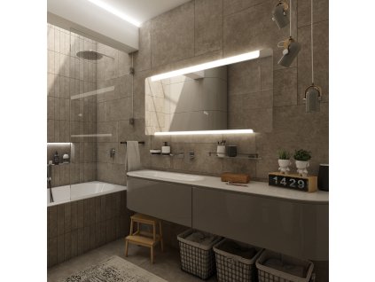 LED zrcadlo 1400x700