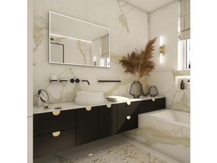 LED zrcadlo 900x700 s dotykovým senzorem