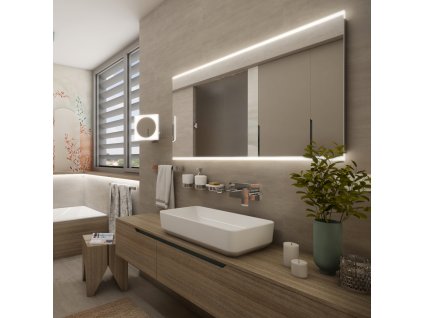 LED zrcadlo 1000x700 s dotykovým senzorem