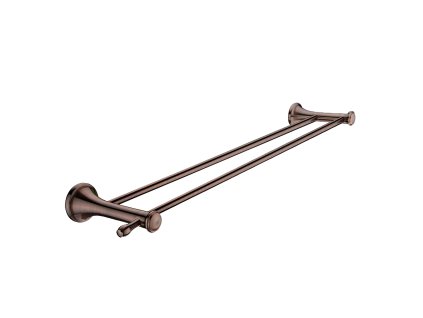 Držák na ručníky dvojitý, 64 cm