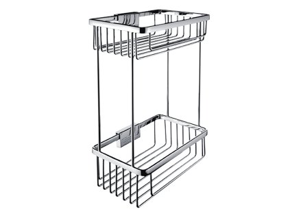 Drátěná police dvoupatrová