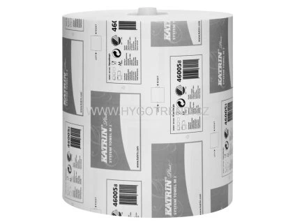 88882 rucnik papirovy v roli katrin system towel m2 plus 2 vrstvy celuloza 1 x 6 roli
