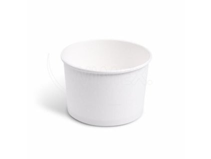 Papírová miska (PAP/PE) bílá Ø110mm 475ml [50 ks]