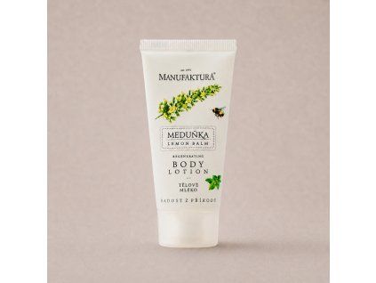 Regenerační tělové mléko Meduňka 30ml