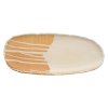 Samto talíř oválný 35 × 15 cm