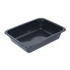 Miska zatavovací 1-dílná černá 227x178x50 mm