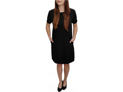 Šaty Ardewo černé s kapsami