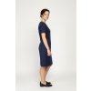 Šaty Sabatti modré (pouzdrový střih)