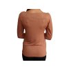 Halenka UOMO & DONNA měděná 3/4 rukáv (lodičkový střih)