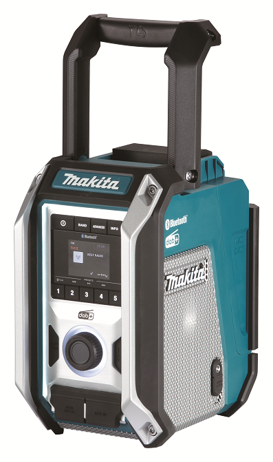 Aku stavební rádio DAB, Bluetooth a USB Makita DMR115