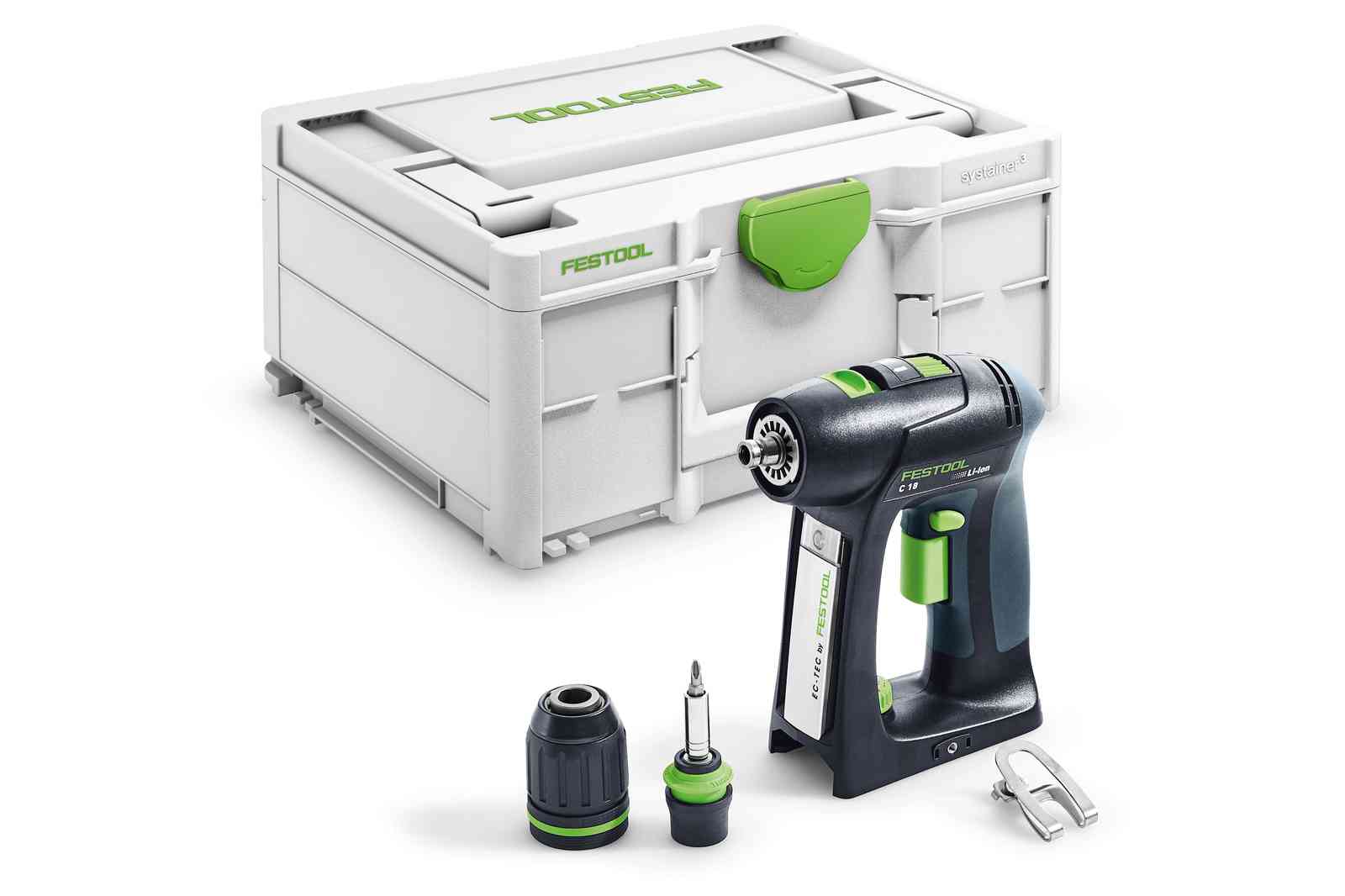 Akumulátorový vrtací šroubovák Festool C 18-Basic 576434