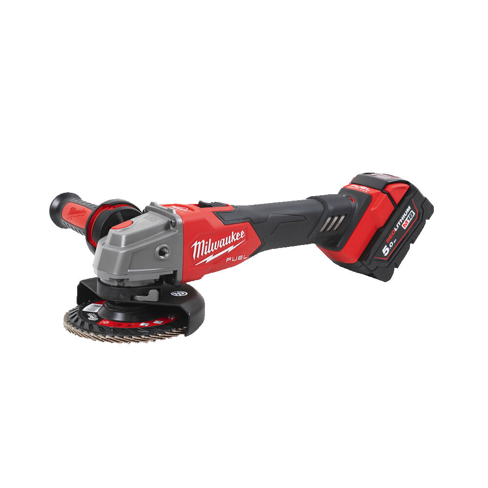 M18 FUEL™ 125 mm úhlová bruska s regulací otáček Milwaukee M18 FSAGV125XB-502X