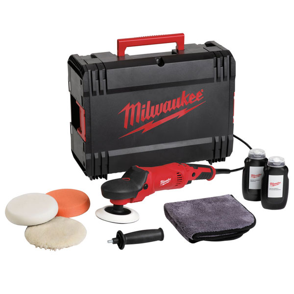 Leštička 1450W Milwaukee AP 14-2 200 E SET