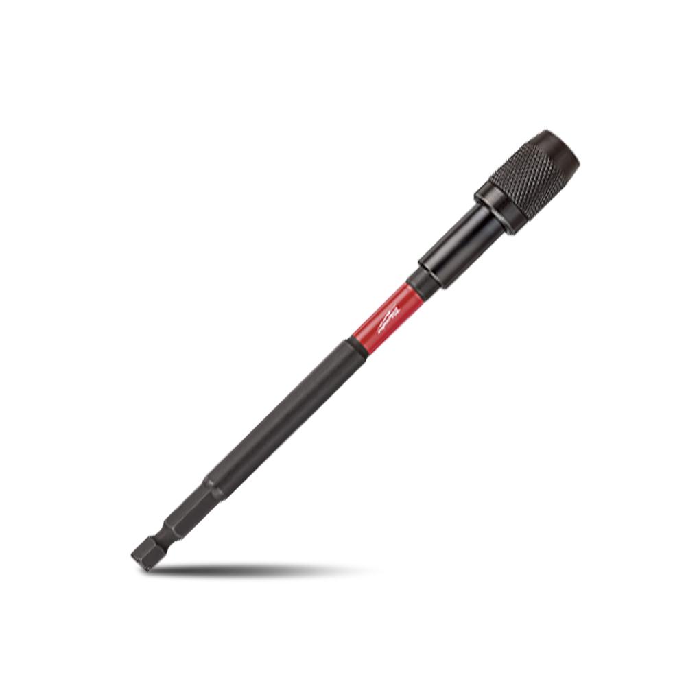 Uzamykatelný MAGNETICKÝ DRŽÁK bitů 152mm S ŠESTIHRANNÝM UCHYCENÍM 1/4 ´´ Milwaukee Shockwave Impact Duty™ 4932471824