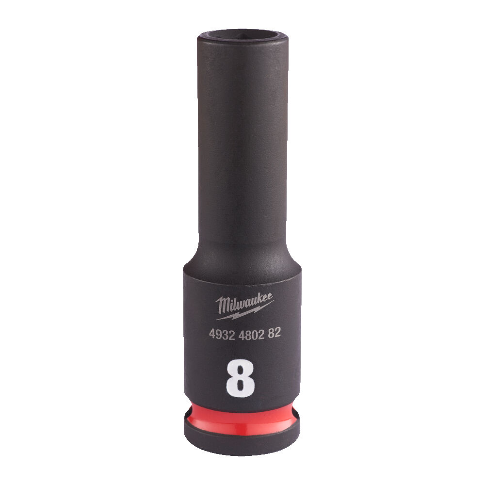 Průmyslové hlavice Milwaukee Shockwave 3/8" prodloužené Průměr (mm): 6