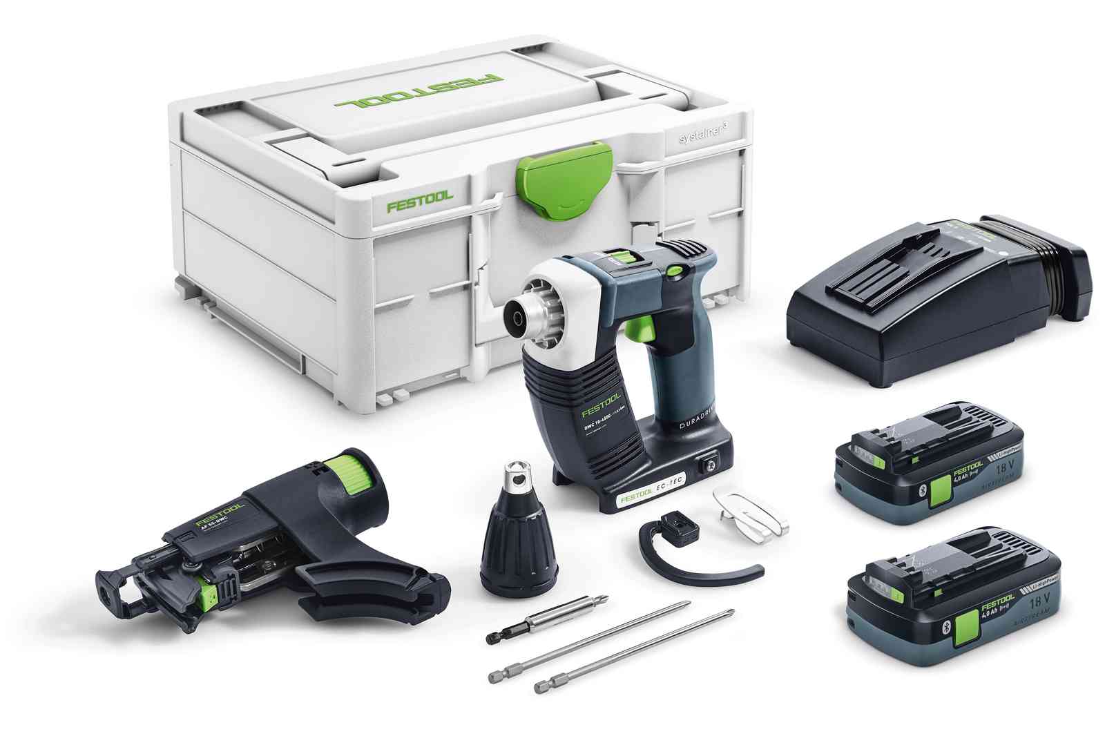 Akumulátorový stavební šroubovák Festool DWC 18-4500 Li 4,0 - Plus DURADRIVE 576502