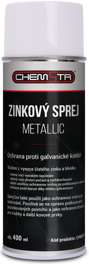 CHEMSTR Zinkový sprej Metallic 400 ml