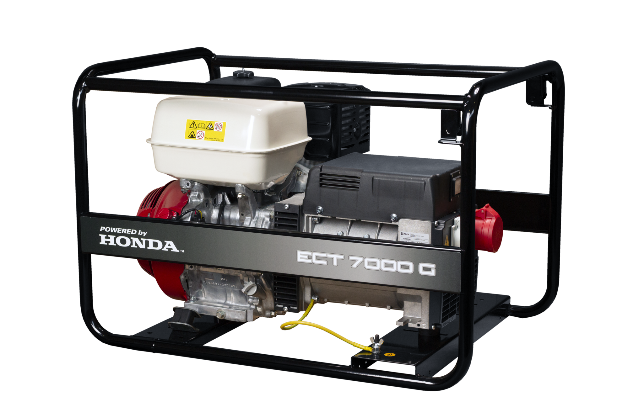 Rámová profesionální elektrocentrála Honda ECT 7000 G