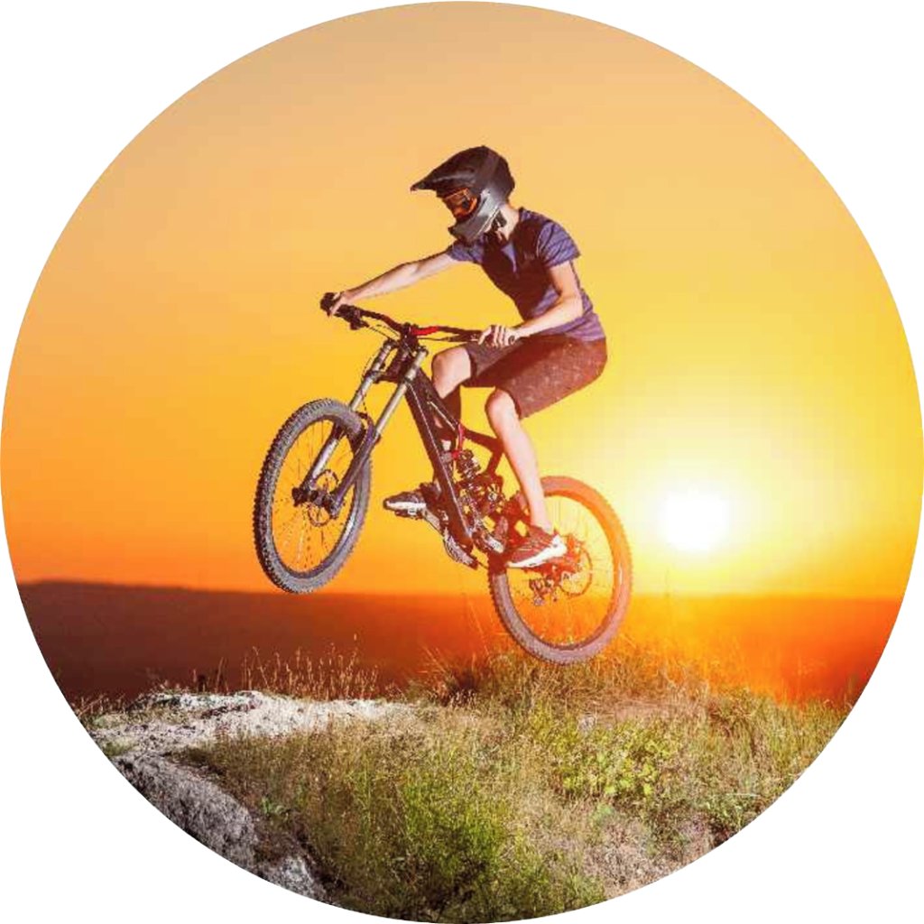 Jedlý papír  CYKLISTA - KOLO