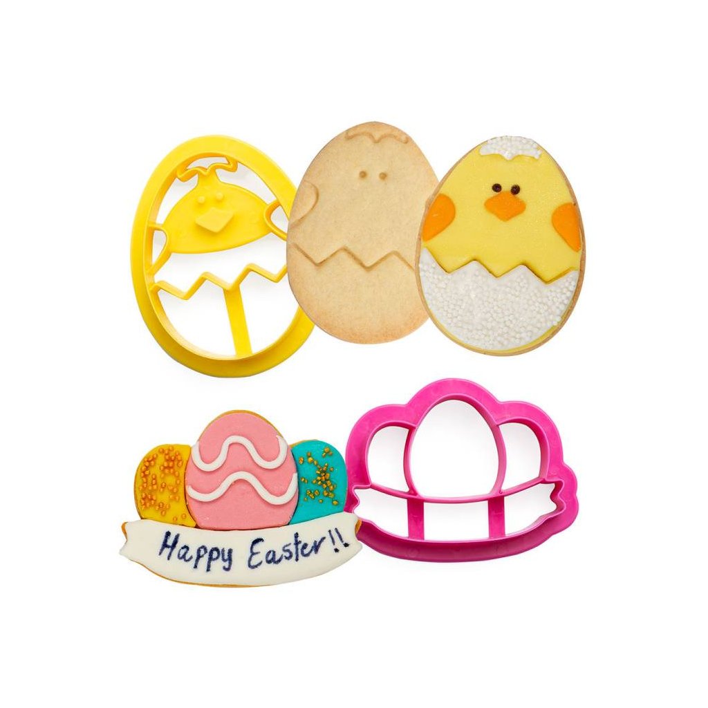 124295 1 decora vykrajovatka kuratko a vajicka 2 ks