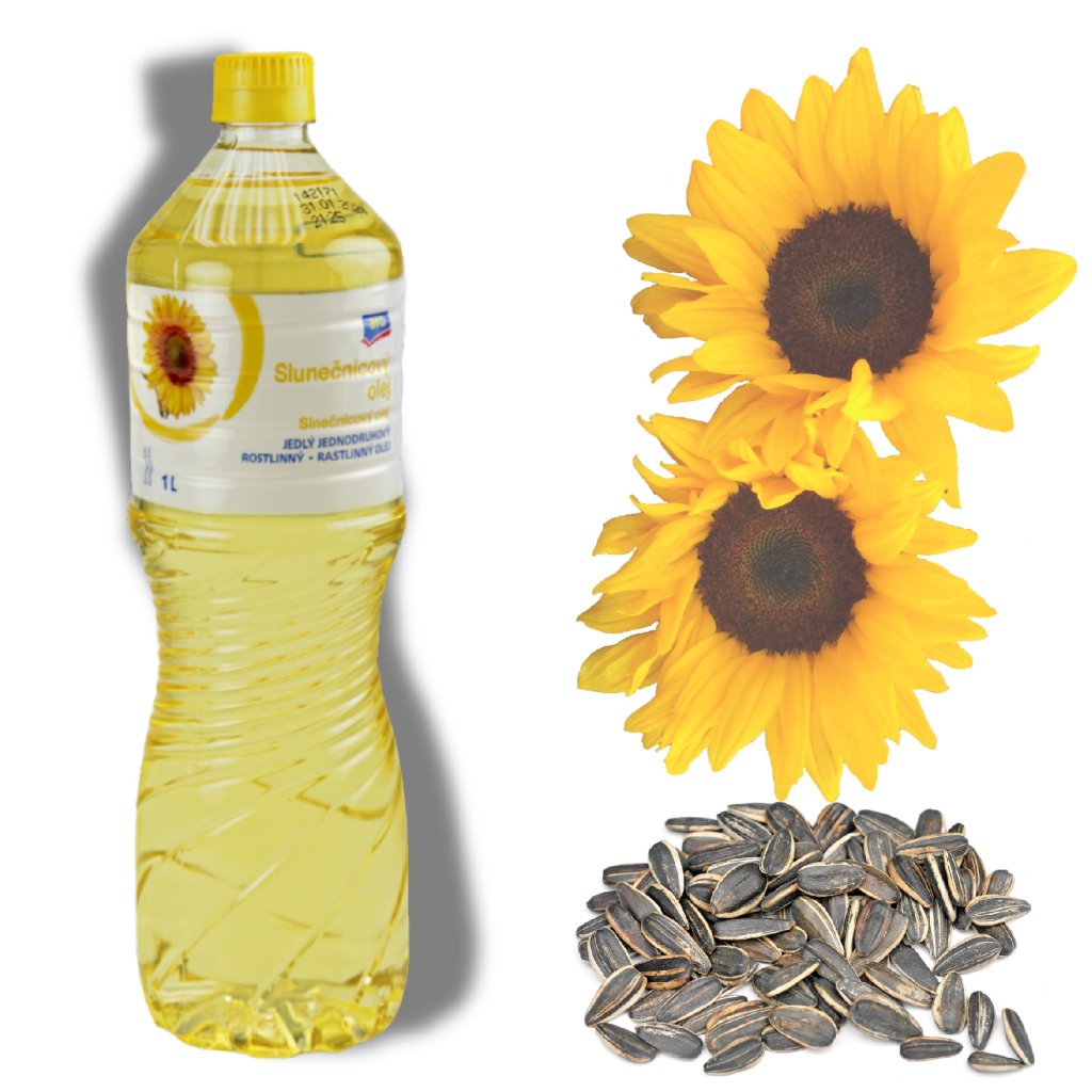Německý Olej slunečnicový 1l v akci