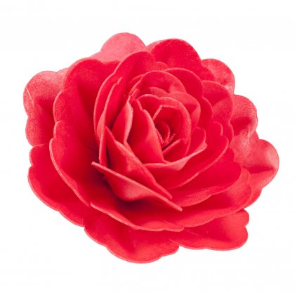Jedlý cukrový obří květ růže 12,5cm - Dekora  | Skvělé pro Váš domácí dort