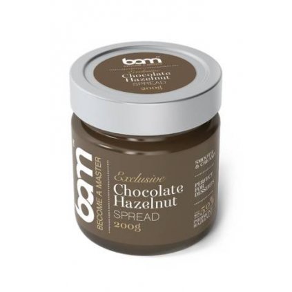 Lískooříšková, čokoládová pomazánka 200g - BAM  | Skvělé pro Váš domácí dort