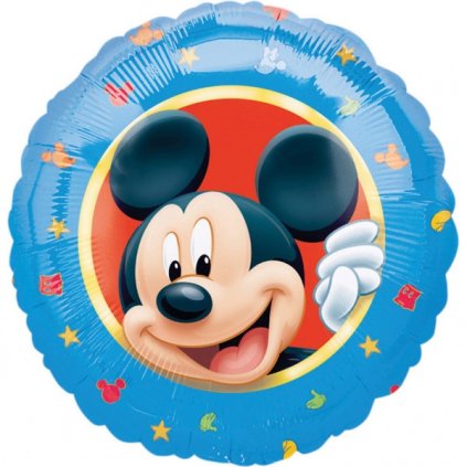 Foliový balonek - pastel Mickey Mouse 43 cm  /BP