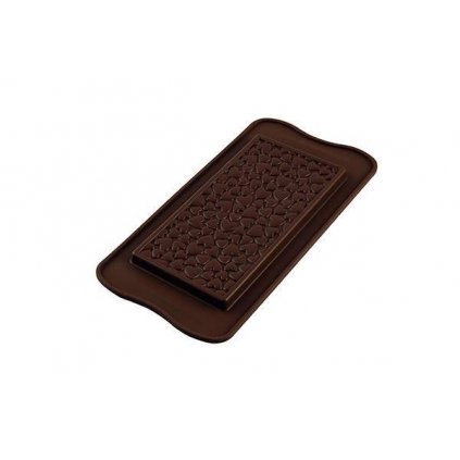 Silikomart forma na čokoládu Love Choco Bar (Tabulka se srdíčky) /D_SCG38