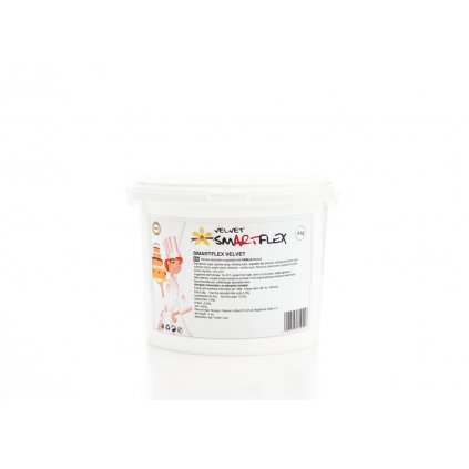 Smartflex Velvet Vanilka 4 kg (Potahovací a modelovací hmota na dorty) /D_0043