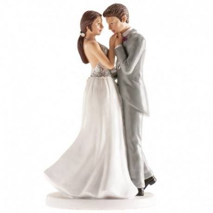 Svatební figurka na dort první tanec - Dekora  | Cukrářské potřeby