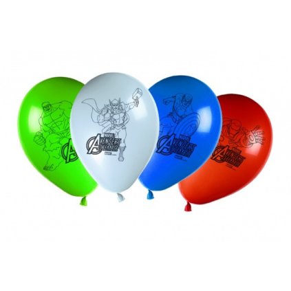 Latexové balonky Mighty Avengers 28 cm - 8 ks  /BP