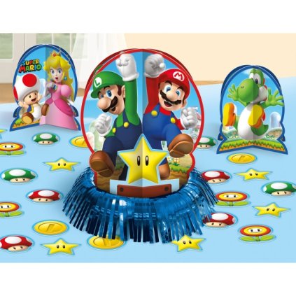 Dekorace na stůl Super Mario 23 ks  /BP