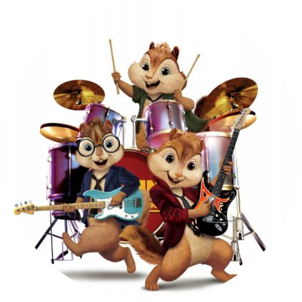 Jedlý papír ALVIN A CHIPMUNKOVÉ 2