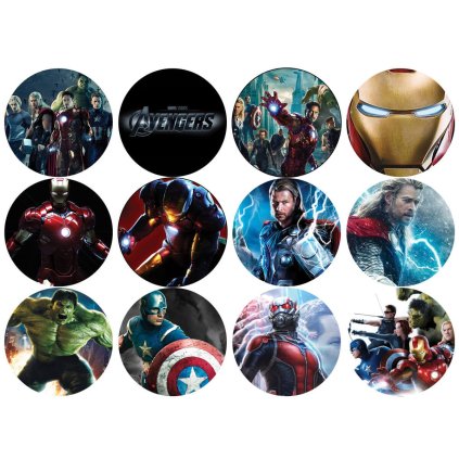 Jedlý papír AVENGERS