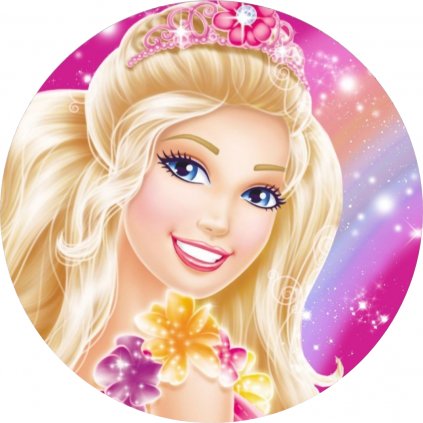 Jedlý papír  BARBIE