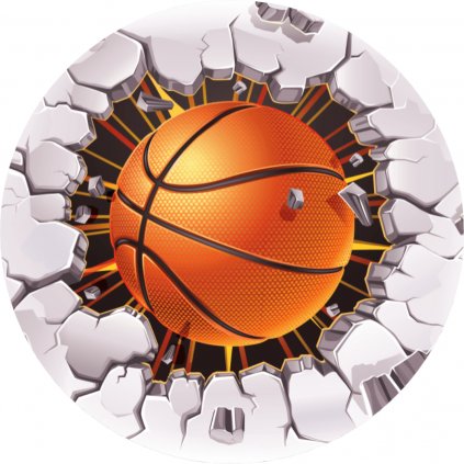 Jedlý papír  BASKETBAL